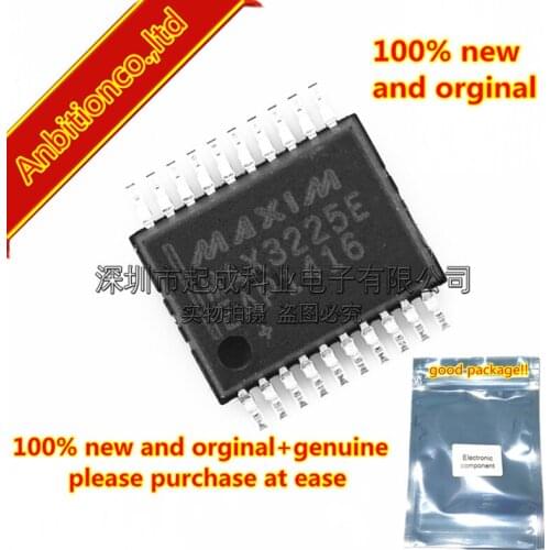 5pcs 100% new original MAX3225EEAP+T SSOP20 MAX3225EEAP 3V~5.5V2 in stock