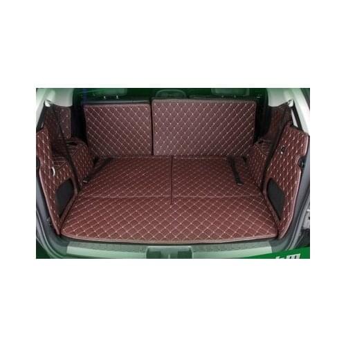 Good carpets! Special trunk mats for Dodge Journey 7seats 2016-2011 waterproof cargo liner mats for Journey 2015,Free shipping