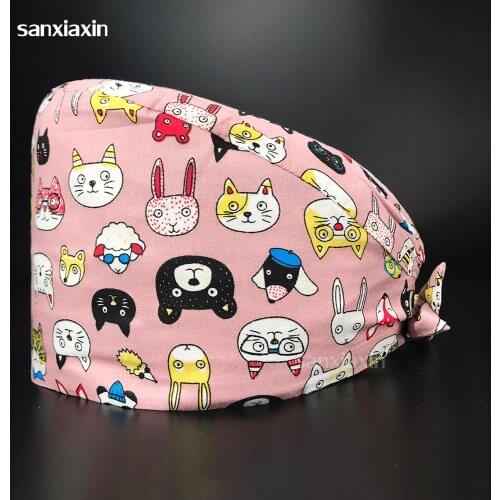 Unisex frosted cap breathable cotton printed cap high quality adjustable sweat-absorbent elastic multicolor frosted cap custom