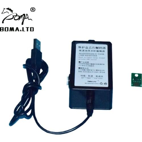 Waste Ink Maintenance BOX Tank Chip Resetter For Canon IPF8000S IPF8010S IPF8310S IPF8310 IPF9010S IPF9110 9000 IPF9000S USB