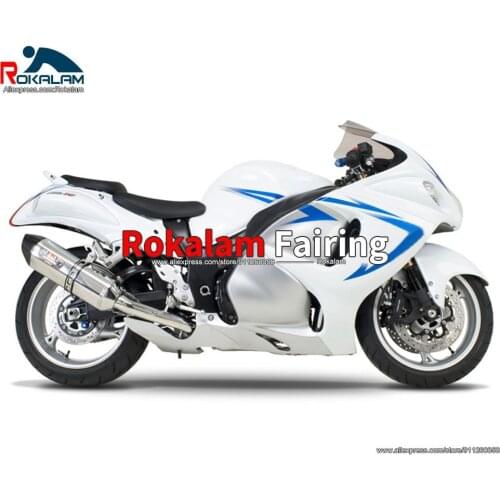 Hulls For Suzuki GSXR1300 Hayabusa 2008 2011 2013 2016 GSX-R1300 08 11 10 14 15 16 White Motorbike Body Kit (Injection Molding)