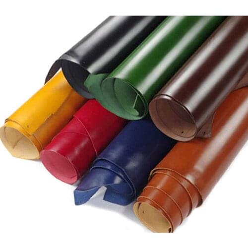 Leather craft leather genuine leather about 1mm cowhide vintage veg. tanned leather craft brown Vegetable handmade