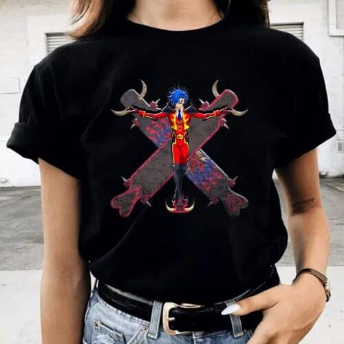 2021 New Japanese Anime Graphic Hip Hop Women Tees Shirt Sk8 The Infinity T-shirts Snow Shadow Reki Joe Cherry Adam Miya T-Shirt