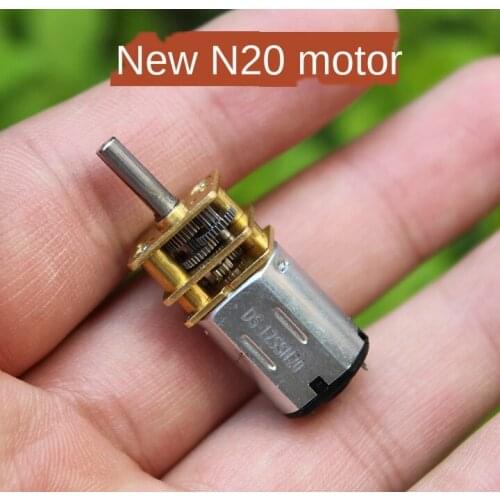 New N20 Geared Motor DC3V3.7V5V 6V DC Motor Micro Metal Gear Reducer