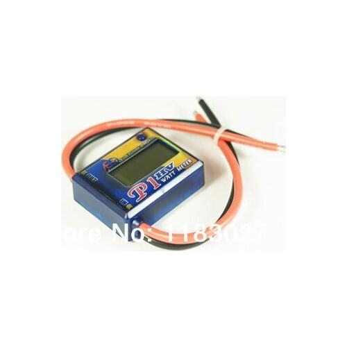 P1 HV Watt Meter / Professional Current Chip,More Accurate,Max Power Hold Display/Support 2-12S High Voltage