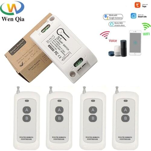 433MHz Wireless Long range RF Remote Controls Compatible with WIFI controller AC85V~220V 10A 2200W 1CH via IOS Android Phone