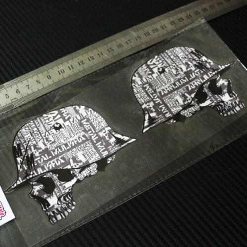 Sixsub X2 METAL MULISHA DECAL #6 moto cars Reflective stickers decals waterproof sunscreen