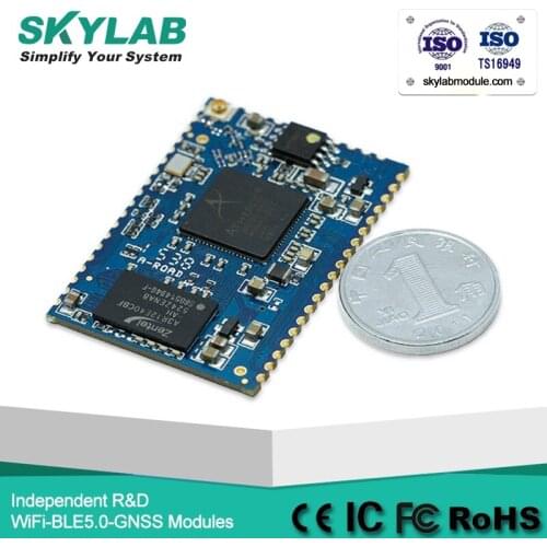 SKYLAB SKW72 4LAN 1 WAN PA/LNA access point/router/UART wifi module openwrt atheros AR9331