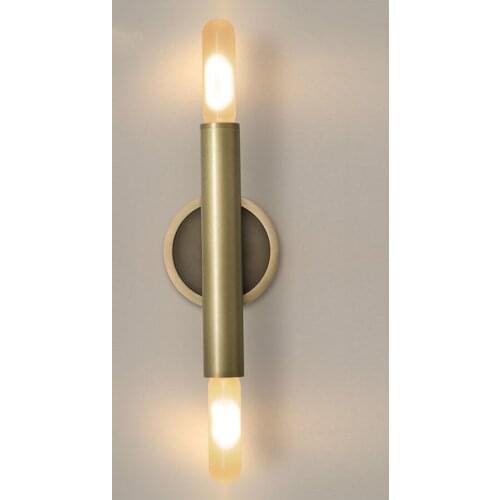 Modern LED Wall Sconces Light Fixtures Lamps Metal Golden LED Wall Lamp Up And Down Lighting Indoor Wall Light For Living Room