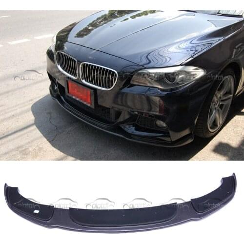 Real Carbon Fiber Front Lower Bumper Lip Spoiler For BMW F10 F11 M Tech 2012up