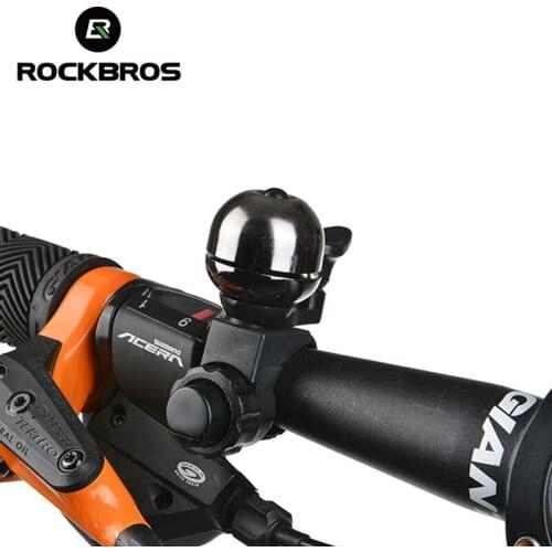 RockBros Ordinary Bell Bicycle Bell Riding Ultra-light Copper Plastic Bicycle Horn Crisp Sound Bicycle Bicicleta Accesorio Mujer