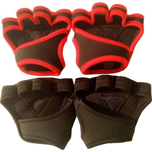 1pair Weightlifting Workout Fitness Gloves Weight Training Gloves Grip U2JB
