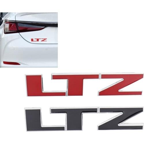 3D LTZ for AVALANCHE SILVERADO SUBURBAN TAHOE Fender side Trunk Emblem Badge Sticker Decals