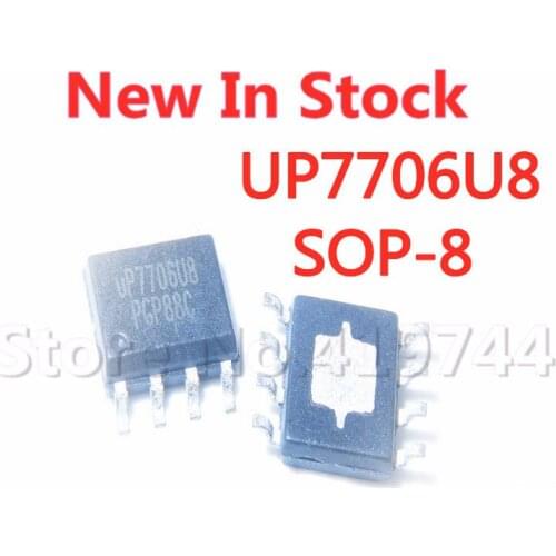 5PCS/LOT UP7706U8 UP7706 SOP-8 power management chip In Stock NEW original IC