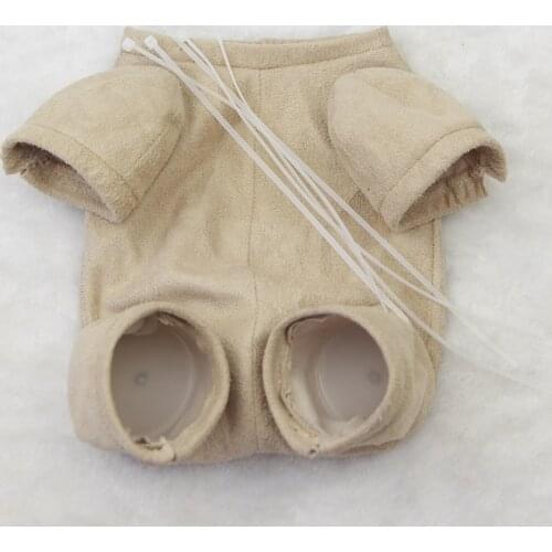 17'' Dolls Accessories Reborn Baby Polyester Fabric Cloth Body 3/4 Arms Legs Newborn Doll Kits Not Finished Baby Doll