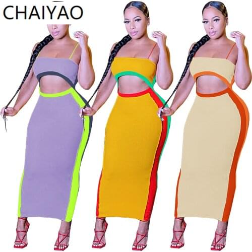 Цветные летние платья CHAIYAO China At AliExpress