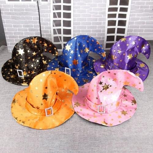 Halloween Witch Hat Prom Party Hat Halloween Decoration Cosplayperformance Props Christmas Decoration Декор Для Дома Шляпа