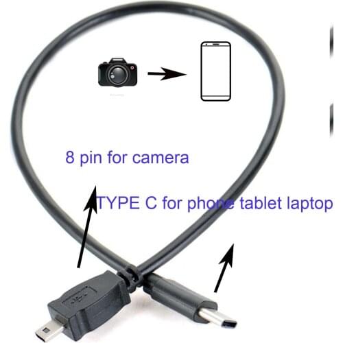 TYPE C OTG CABLE FOR KONICA Minolta DiMage A200 E323 E500 x50 x60 Z10 220 z3 z5 camera to phone edit picture video