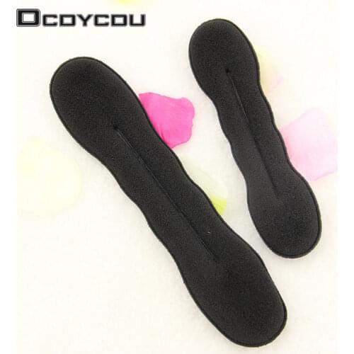 Quality Women Magic Foam Sponge Foam Twist Hair Disk Hairs Band Tool Quick Messy Bun Updo Headwear Accessories