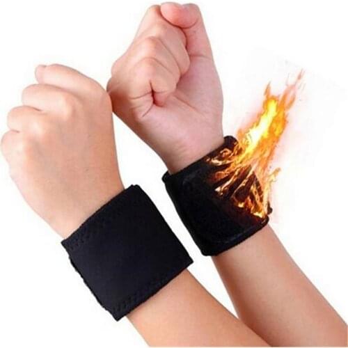 Magnetic Self-Heating Therapy Wrist Brace Sports Protection Outdoor Indoor Belts Wrist Wraps Bandages Wrist Supports