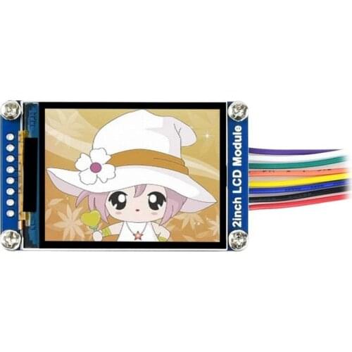 General 2inch IPS LCD Display Module, IPS Screen, 240*320 Resolution, SPI Interface