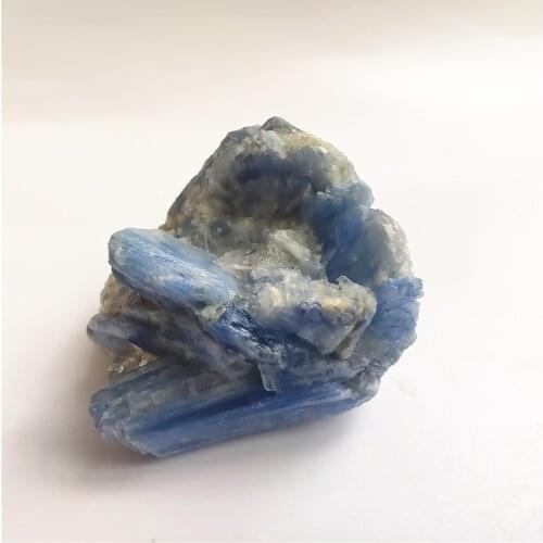 Natural Rare Blue Kyanite Rough Gem Stone Mineral Specimen Healing Blue Crystals Tumbled Gravel Cyanite Gemstone