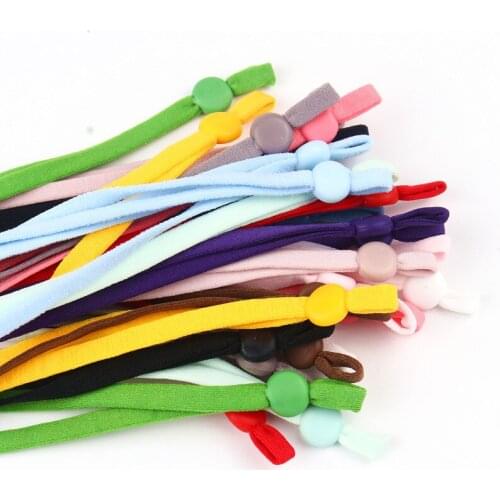 Adjustable Mask Cord Colorful High-Elastic Band Rope Rubber Band Elastic Line Hanging Ear DIY Sewing Making Mask Accessories