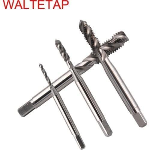 10PCS HSSE Spiral Fluted tap BSW W 1/8-40 5/32-32 3/16-24 7/32-24 1/4-20 5/16-18 3/8-16 7/16-14 1/2-12 Machine Screw Thread taps