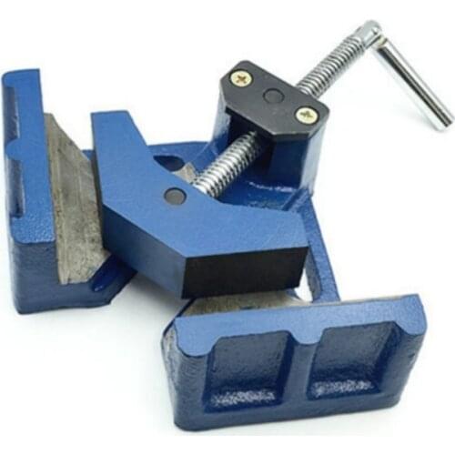 Welding fixture 90 Degree Right Angle Welded Heavy Duty Welding Fixture Corner Clamp Pliers Jaw Corner Clamp Handle Tool