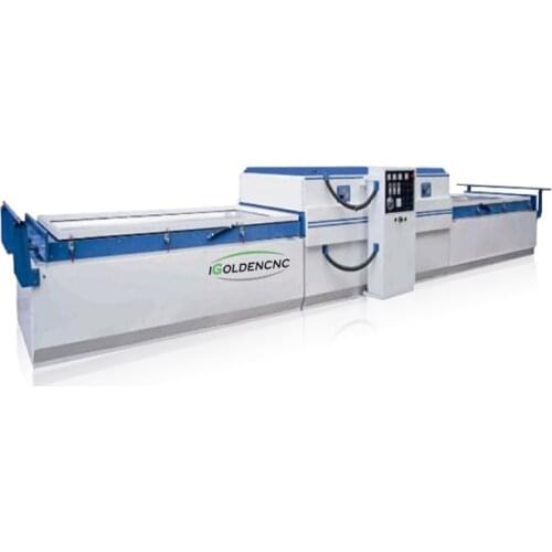 China 2019 Vacuum Press Laminating Machine Furniture Wood Door Press MDF PVC Laminating Machinery