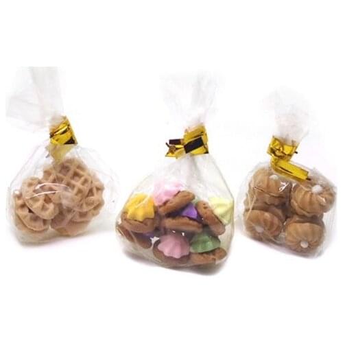 1 Set 1/12 Dollhouse Miniature Accessories Mini Dessert Cookies Biscuits Simulation Food Model For Doll House Decoration