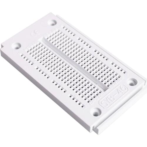 1pcs/lot SYB-46 Breadboard 270 Point 23x12 Solderless PCB Bread Board Test Borad