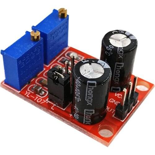 10 pcs / lot NE555 Pulse Frequency Duty Cycle Square Wave Rectangular Wave Signal Generator Adjustable NE555P Module