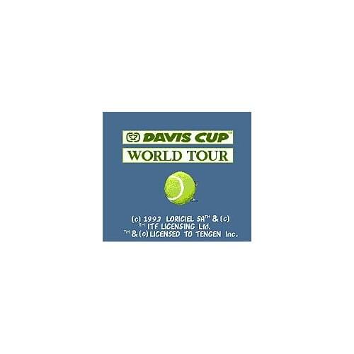 Davis Cup World Tour Tennis 16 bit MD Game Card For Sega Mega Drive For Genesis
