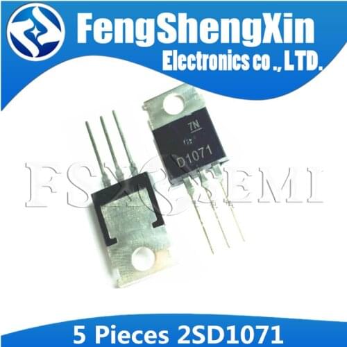 5pcs 2SD1071 TO-220 D1071 TO220 HIGH VOLTAGE POWER AMPLIFIER