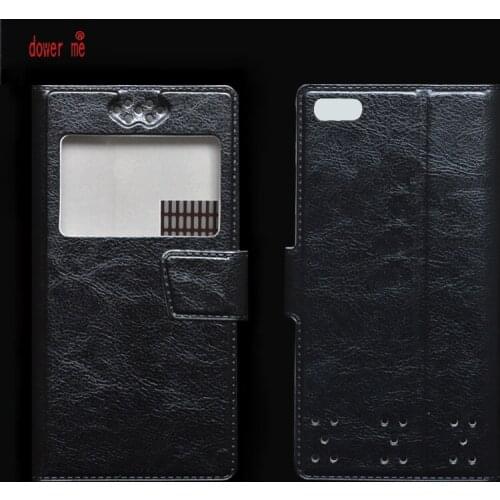 Dower me New Flip PU Leather Case Cover For Turbo X5 Max Smartphone