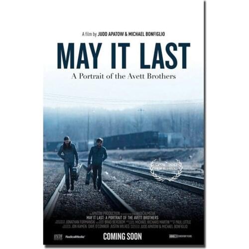 D0579 May It Last A Portrait of the Avett Brothers Movie Silk Fabric Poster Art Decor Indoor Painting Gift