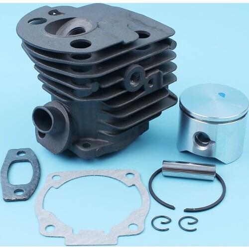 45mm Nikasil Plated Cylinder Piston Gasket Kit For Partner Formula 500 Chainsaw Replacement Spare Parts
