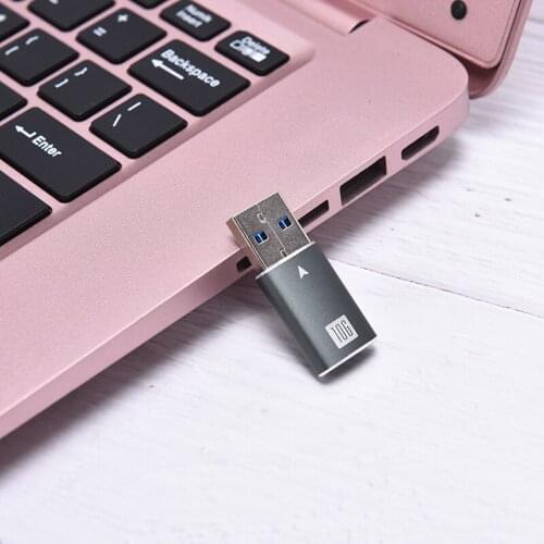 Aluminum Shell Converter TYPE-C 10G USB3.1 GEN2 TYPE-C TO USB3 Adapter