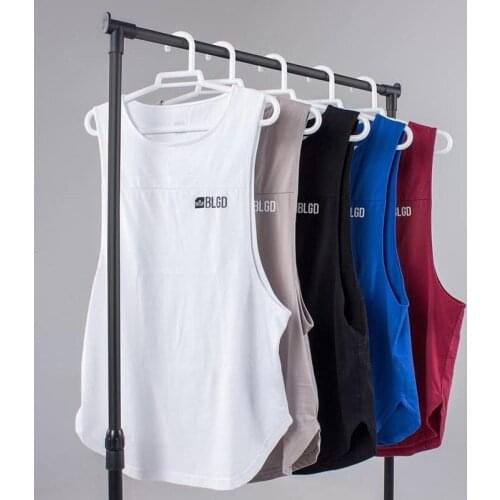 Men Sleeveless Shirt, Summer Pullover, Round Collar Loose Elastic Casual Sports Basketball Vest