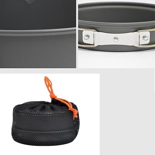 Camping Equipment Foldable Tableware Supplies Picnic Set Tourism Hiking Tourist Dishes Outdoor Nature Hike Bowler Lixada Cooking