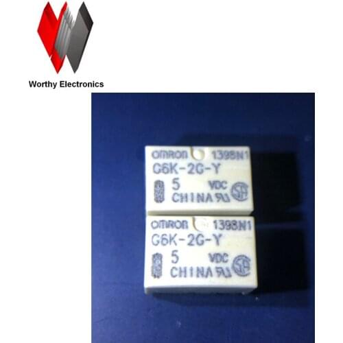 Wholesale 10pcs/lot relay G6K-2G-Y-5vdc