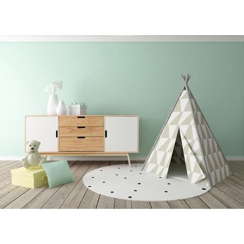 Tent Cabinet Vase Bear Wooden Floor Photographic Backdrop Vinyl Background for Children Portrait Baby Room Photocall Fond Photo