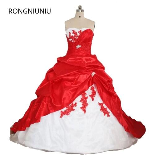 RONGNIUNIU Long Wedding Dresses