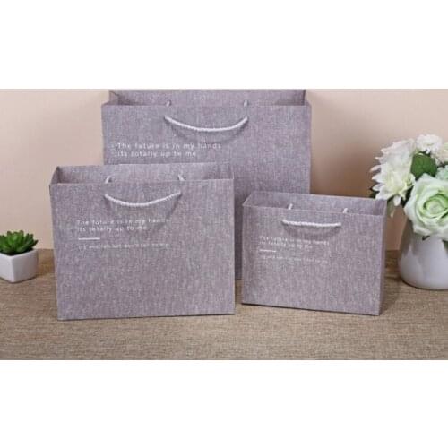 Custom Luxury Food Kraft Packaging Gift Shopping Paper Bags for Clothes,Craft paper bag with handling --XP2210