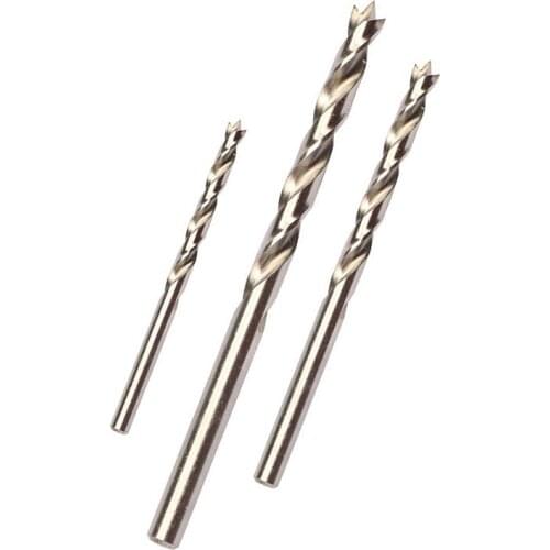 Tenon Hole Punch Drill Bit Triple Punch Locator Sharp Bit Woodworking Hole Saw Woodworking Hole Opener DIY Tools