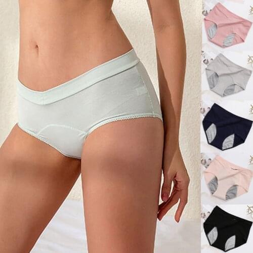 Lingerie Femme Sexy Leak Proof Menstrual Period Panties Sexy Lingerie For Women Sex Set Women Underwear Physiological Waist Pant