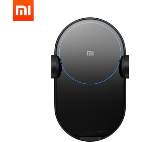 Xiaomi Mijia 20W/10W Max Qi Wireless Car Charger WCJ02ZM Auto Pinch Intelligent Infrared Sensor Fast Charging Car Phone Holder