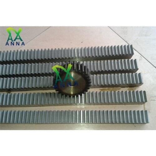 1pc 2M 2 Mod 20*20*1000mm Mold Gear Rack Precision CNC Rack Straight Teeth