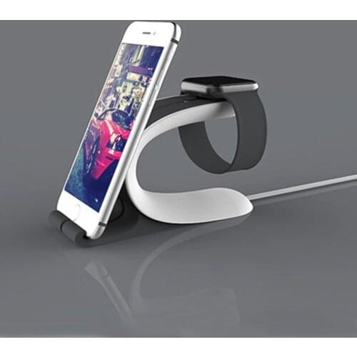 1x Mobile Phone Stand And Stand Holder Charging Dock Bracke For Apple Watch For iPhone for XIAOMI for HUAWEI for Samsung